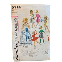 Simplicity Tammy Jan 12&quot; doll Clothes Pattern 5214 - £15.50 GBP