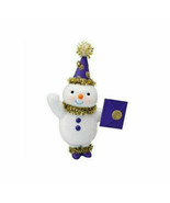 Hallmark 2019 Limited Edition Sweet Snowman Employee Gift Keepsake Ornament - £14.02 GBP