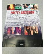 Pretty Obsession Cast Autographed Picture Original KG Y4 - $29.70