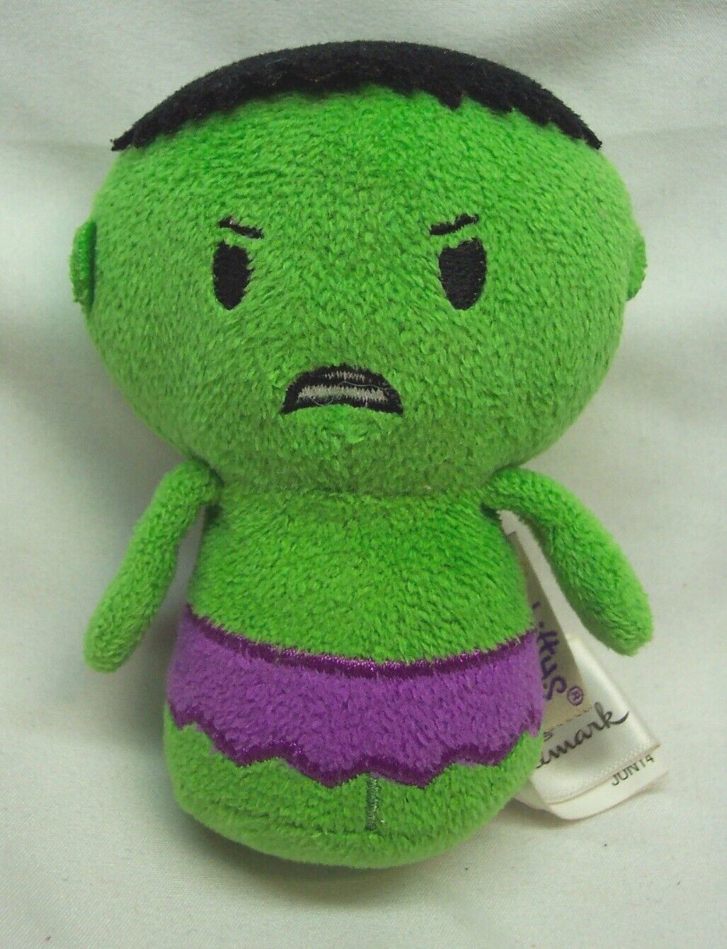 Primary image for Hallmark Itty Bittys Marvel Avengers INCREDIBLE HULK 4" Plush STUFFED Animal Toy