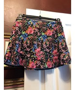 NWT GOTTEX Midnight Garden Golf Tennis Flare Move Ruffle Hem Skort S M L XL - $61.53 CAD