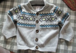 Carter&#39;s Baby Cardigan Button Sweater size 12mos - $4.99