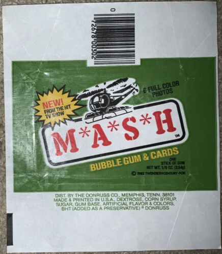 Primary image for M*A*S*H Wax Pack Wrappers (Donruss, 1982)