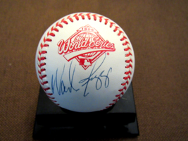 Wade Boggs 1996 Wsc New York Yankees Red Sox Hof Signed Auto 96 Ws Baseball Jsa - £116.65 GBP