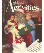 CHILDREN&#39;S ACTIVITIES MAGAZINE 1954 Subscription Form -- SANTA CLAUS Cover - $2.98