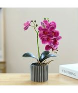 Orchid Artificial Bonsai Plants Home Decorations Potted Plant Gift Your ... - $31.04 CAD
