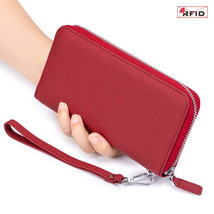 Womens RFID Blocking Leather Wallet  Phone Clutch - $31.95+