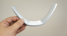 2007-2013 bmw x5 x6 e70 e71 steering wheel trim cover plastic silver 305... - $642.92 MXN