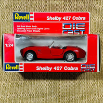 Revell Die Cast RED Shelby 427 Cobra 1:24 NIB Has Light Box Wear - $15.79
