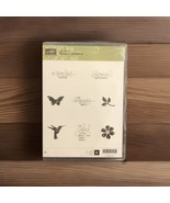 Stampin Up! Bloomin&#39; Marvelous Stamp Set Hummingbird Butterfly Happy Day... - £5.42 GBP