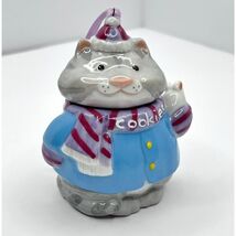 Hallmark Showcase Cookie Jar Friends “Carmen” Ceramic Mini Jar Ornament - $34.92 CAD