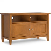 Warm Shaker 42 inch TV Media Stand - Living Room Entertainment Center Wood - $475.99