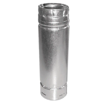 DuraVent Pelletvent 4 X 24 In. Double-Wall Chimney Stove Pipe Galvanized Steel - £27.65 GBP