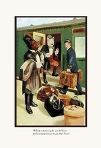 Teddy Roosevelt&#39;s Bears: Teddy B and Teddy G Riding Trains by R.K. Culver - Art  - £17.57 GBP+