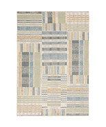 10 X 13 Gray and Ivory Geometric Power Loom Area Rug - $2,343.38 CAD