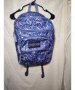 JanSport Big Student Purple with Multi Colored Polka Dot Print Backpack/... - $643.06 MXN