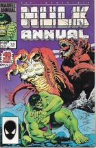 The Incredible Hulk Comic Book King-Size Annual #13 Marvel 1984 VERY FINE+ - £3.39 GBP