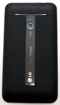 Genuine Lg VS910 Revolution Verizon Battery Cover Door Black Cell Phone Back Oem - £3.31 GBP