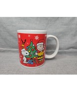 Galerie Peanuts Snoopy Christmas Mug, Red, 10 Fl Oz Microwave Safe - $10.44