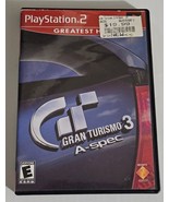 Gran Turismo 3 A-spec Video Game (Sony PlayStation 2, 2006) - $6.87