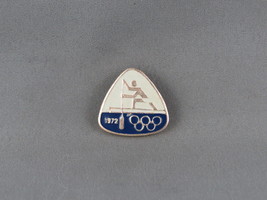 Vintage Olympic Pin - Munich 1972 Rowing Event - Stamped Pin  - £15.18 GBP