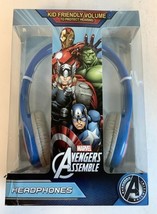 New E Kids Marvel Avengers Headphones AV-136.EX Over-the-Ear Stereo Wired Hero - £16.46 GBP