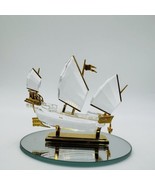 Swarovski Crystal figurine Chinese Gold Junk Journeys 272708 - £102.83 GBP