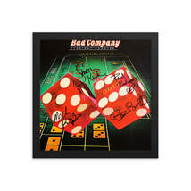Bad Company signed Straight Shooter album Reprint - $85.00