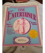 The Entertainer by Scott Joplin Sheet Music A Rag Time Two Step - $14.85