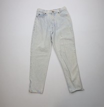 Vintage 90s Streetwear Womens 10 Distressed Acid Wash Tapered Leg Jeans ... - $34.60