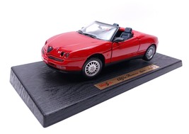 Maisto 1:18 Alfa Romeo Spider 1:18 Red Diecast  - £19.98 GBP