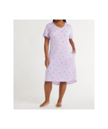 Joyspun Women&#39;s Plus Midi Chemise , Lavender Sunrise Size 3X (22W-26W) - $28.70