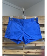 J.Crew Outlet Blue Chino Shorts Size 4 BBL JD - $9.89