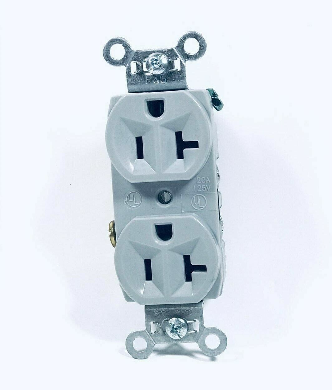 20A 125V Gray Duplex Receptacle - $8.90