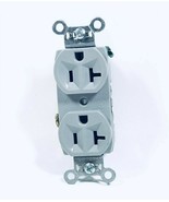 20A 125V Gray Duplex Receptacle - $8.90