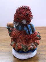 K’s Collection Christmas Teddy Bear Polystone Figurine 2000&#39;s VG Condition - £5.55 GBP
