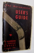1936 PONTIAC 6 CYLINDER OWNERS MANUAL USER GUIDE - $9.89
