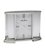 Seth Thomas Silver Glass Carriage Table Clock - £65.29 GBP