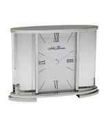 Seth Thomas Silver Glass Carriage Table Clock - $113.02 CAD