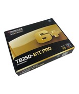 NEW Biostar TB250-BTC PRO LGA 1151 CPU DDR4-2400 6+ Mining board ATX Mot... - $94.12 CAD