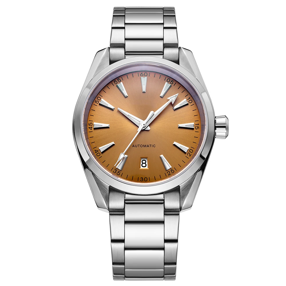 Unisex Watch PHYLIDA New Red Dial Aqua 150m Automatic Watch Sapphire Crystal NH3 - £250.37 GBP