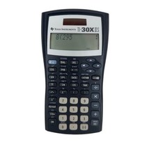 Texas Instruments TI-30XIIS Solar Scientific Two-Line Calculator With Cover - $6.86