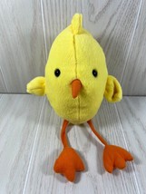 Walmart small plush chick yellow orange long legs Easter toy chicken duckling - £11.83 GBP