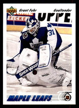 Toronto Maple Leafs Grant Fuhr 1991 Upper Deck #553 - £0.39 GBP