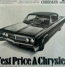1967 Chrysler Newport 2 Door Advertisement Automobilia Post Magazine HM2CC - $19.99