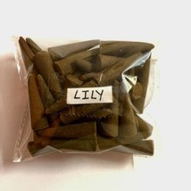 200 Grams 90-100 Pc 1.3&quot; Indian Lily Dhoop Incense Cones Meditation Puja - £17.59 GBP