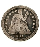 1841-O 10C Seated Dime in Very Good VG Condition, Most of &quot;LIBERTY&quot; Visible - $49.49