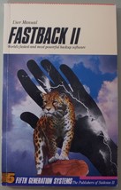 Fifth Generation Systems - Fastback II Backup Software for Mac User Manu... - $24.72