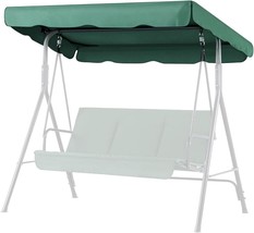 Flexzion Replacement Canopy For Outdoor Swing - 72&quot; X 52&quot; 2 Seat Bench, ... - $36.94