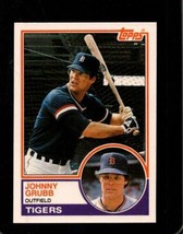 1983 Topps Traded #38 Johnny Grubb Nmmt Tigers Nicely Centered *X99655 - £3.46 GBP